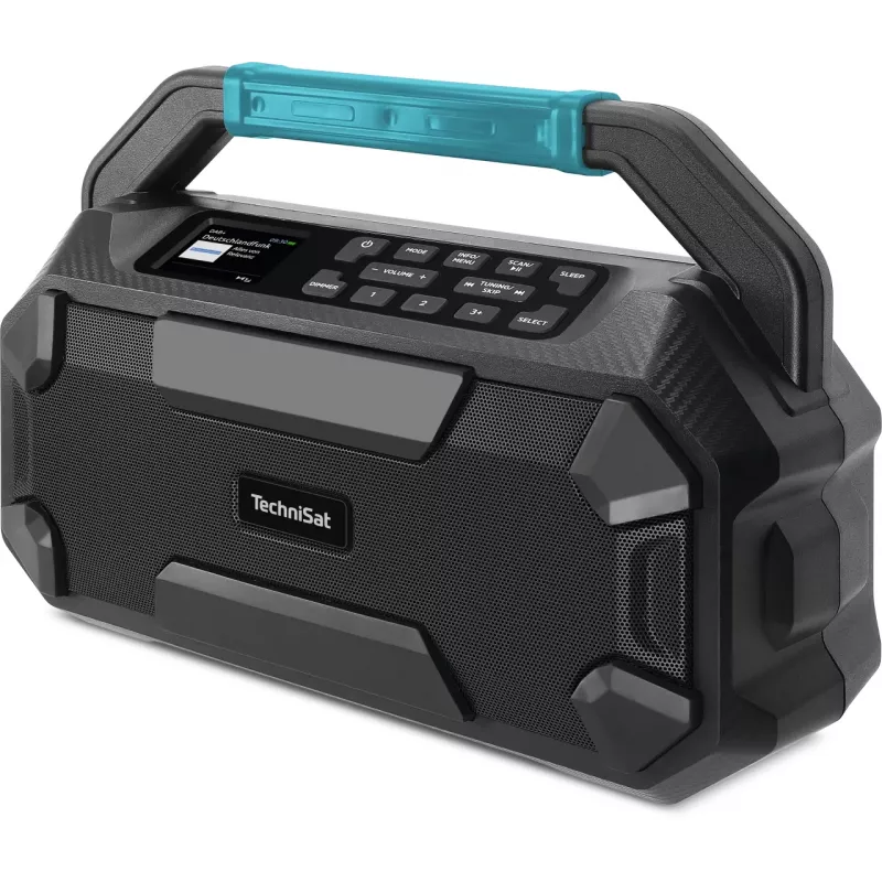 TechniSat VIOLA 231 OD DAB+ & UKW bouwradio met Bluetooth, spatwaterdicht IPX4, zwart