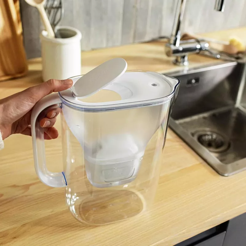Brita Style waterfilterkan, 2,4L, wit, MAXTRA+ filter inbegrepen