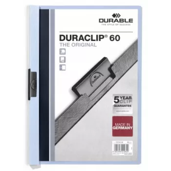 DURABLE Duraclip 6 mm klemhefter A4 blauw (25-pack)