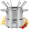 Profi Cook PC-FD 1288 elektrische fondue set RVS 800 W 1,2 L 8 personen