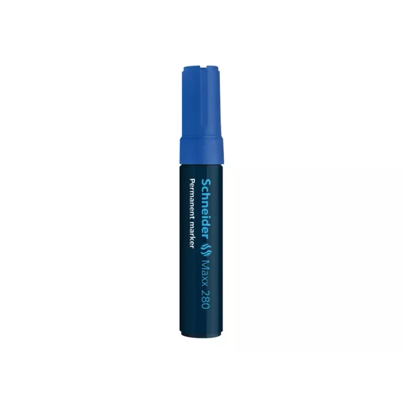 Schneider Maxx 280 Permanent marker, beitelpunt 4-12 mm, blauw 128003