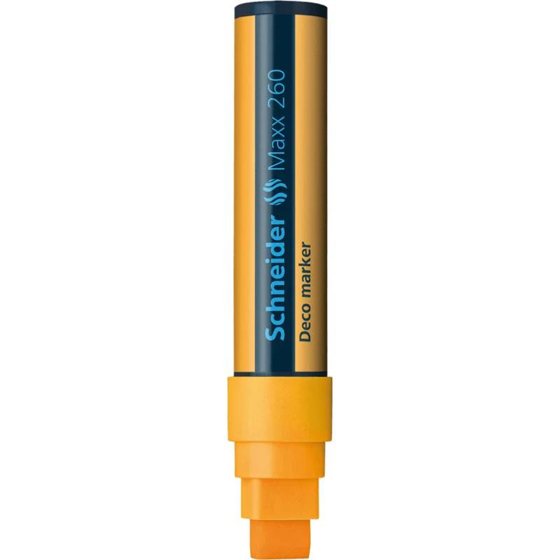 Schneider Maxx 260 Deco Krijtmarker, 5-15 mm, oranje 126006