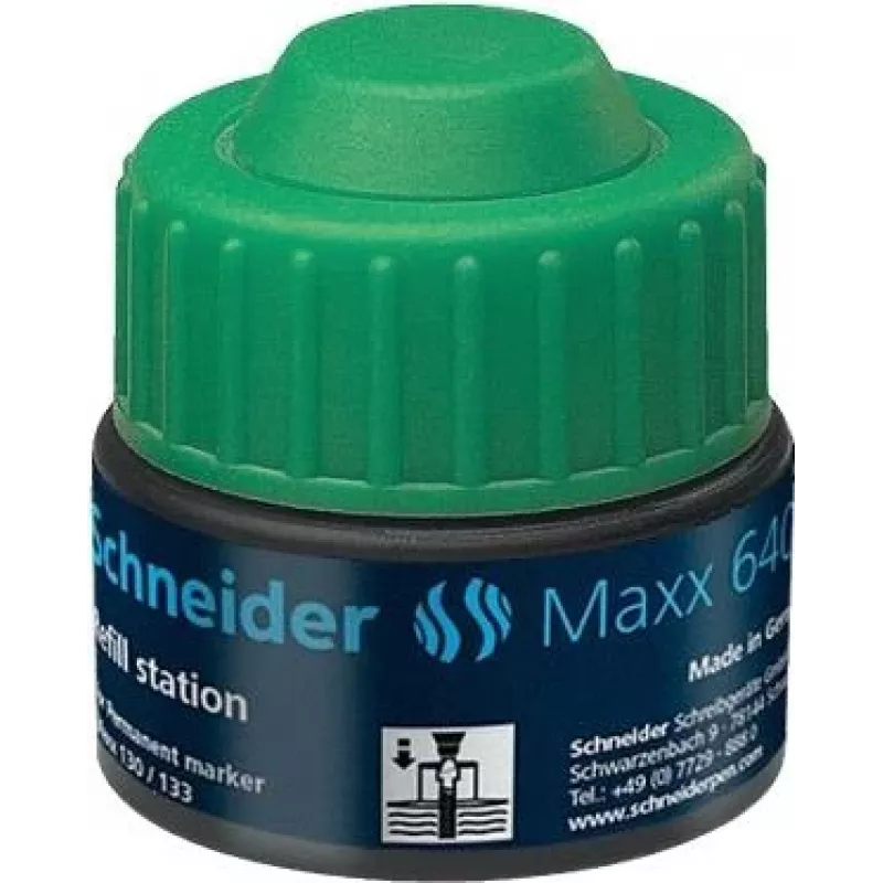 Schneider Maxx 640 marker navulinkt groen 30 ml 164004