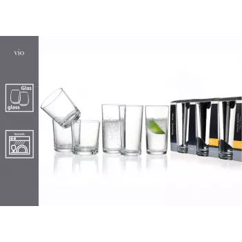 Ritzenhoff & Breker 4ALL 690231 whiskyglazen, 6-delige set