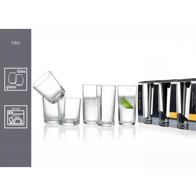 Ritzenhoff & Breker 4ALL 690231 Whiskyglazen, set van 6