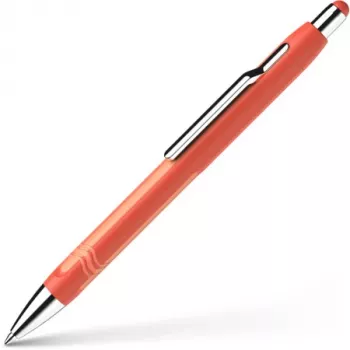 Schneider Epsilon balpen oranje met blauwe inkt 138606