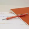 Schneider Epsilon balpen oranje met blauwe inkt 138606