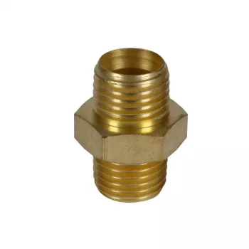 Einhell dubbele nippel R1/4 buitendraad compressor-accessoire 4139620