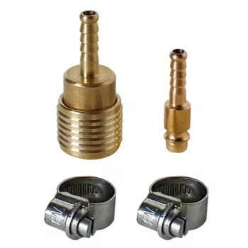 Einhell 6 mm slangverbindingset voor persluchtsystemen (4139500)