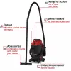 Einhell TC-VC 3055 A nat- en droogzuiger 30 L RVS 1500 W 2347430