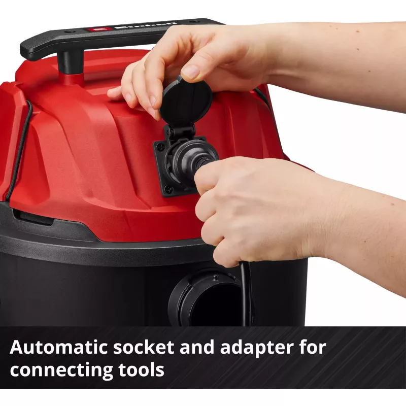 Einhell TC-VC 3055 A nat- en droogzuiger 30 L RVS 1500 W 2347430