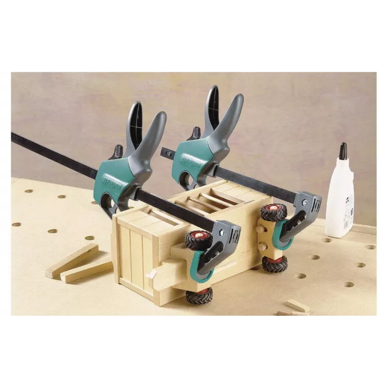 Wolfcraft EHZ Easy 75-500 eenhandsklem 3023000, spanwijdte 500 mm, uitlading 75 mm