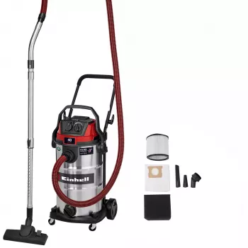 Einhell TE-VC 4090 SACL nat- en droogzuiger 40 L RVS stofklasse L 2347445