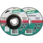 Wolfcraft 1623300 doorslijpschijf met verzonken midden 125 mm x 22,23 mm x 1,2 mm, 5-pack