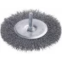 Wolfcraft 75 mm geknoopte stalen draadboorstel met 6,3 mm schacht 2100000