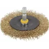 Wolfcraft schijfborstel met 1/4 inch (6,3 mm) schacht 2110000
