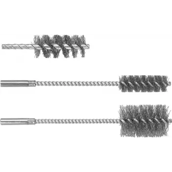 Wolfcraft cilinderborstel 2104000, 19 mm, gegolfd staaldraad, 6 mm schacht