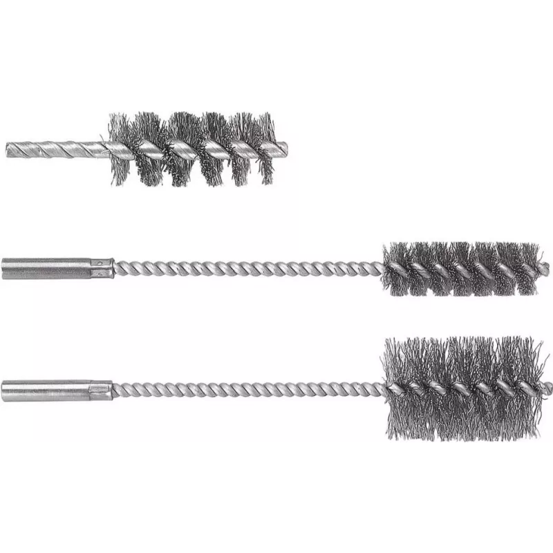 Wolfcraft cilinderborstel 2104000, 19 mm, gegolfd staaldraad, 6 mm schacht