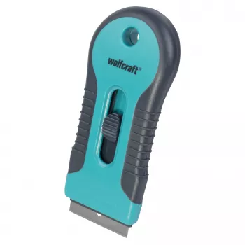 Wolfcraft 2K kunststofschraper 38 mm blauw/zwart 4101000