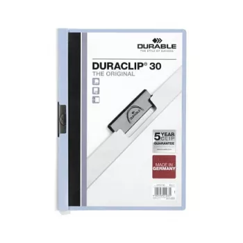 DURABLE Duraclip 2200-06 A4 klemhechter polypropyleen blauw