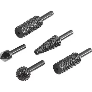 Wolfcraft rasp- en verzinkset 5-delig 2540000