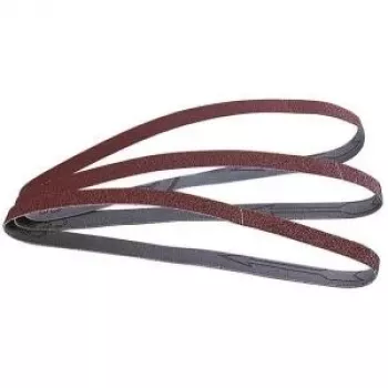 Wolfcraft 1725000 schuurband korrel 80, 457 mm x 13 mm, 3 stuks
