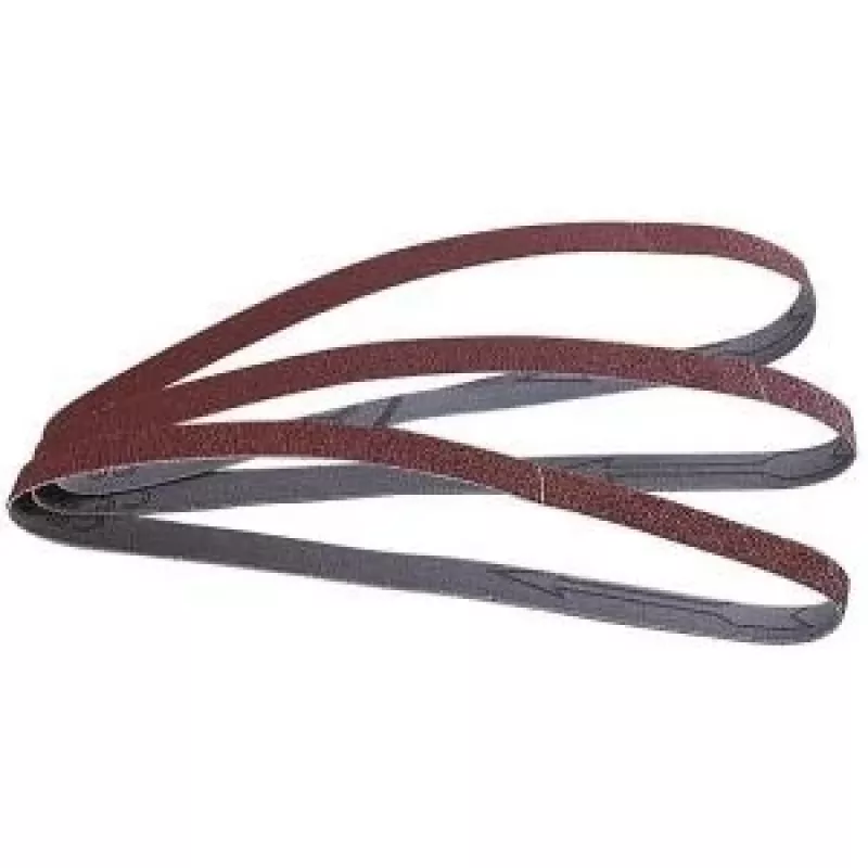 Wolfcraft 1725000 schuurband korrel 80, 457 mm x 13 mm, 3 stuks