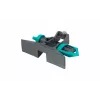 Wolfcraft 5221000 geleiderail-eindstop, kunststof, zwart