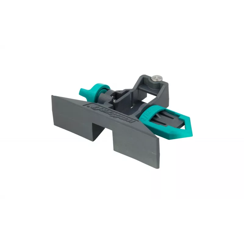 Wolfcraft 5221000 geleiderail-eindstop, kunststof, zwart