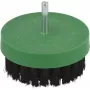 Wolfcraft 2713000 polijstborstel, 80 mm diameter, katoen, 6 mm schacht, 4500 t/min