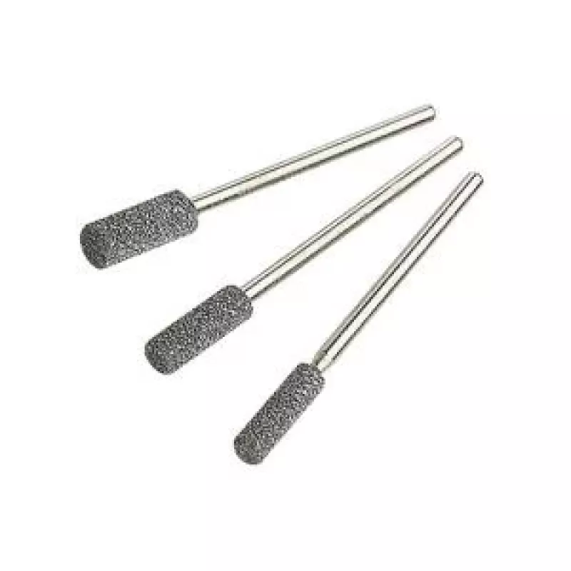 Wolfcraft 2175000 keramische slijpstift-set, 3-delig, 2,35 mm schacht