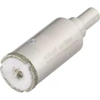 wolfcraft 5924000 diamantboorijzer 6 mm voor keramische tegels, graniet, tegels, roestvrijstaal