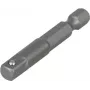 Wolfcraft 2415000 dopsleuteladapter 1/4 inch aandrijving naar 3/8 inch aandrijving, 65 mm