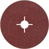 Wolfcraft 2476000 Schuurpapier voor schuurschijf, ongeperforeerd, korrel 24/40/60/100, 115 mm, 1 set