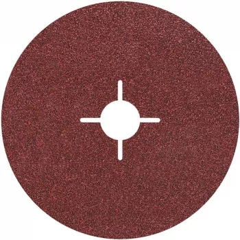 Wolfcraft 2476000 Schuurpapier voor schuurschijf, ongeperforeerd, korrel 24/40/60/100, 115 mm, 1 set