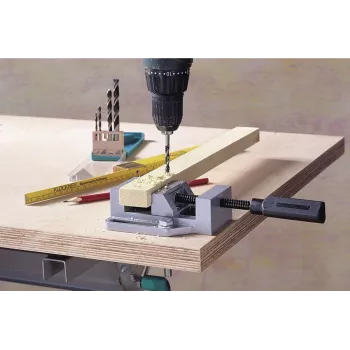 Wolfcraft S-serie machinebankschroef 68 mm bekbreedte, 65 mm spanwijdte, aluminium spuitgiet 3412099