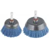 Wolfcraft nylon komstaalborstel, 1/4 inch (6,3 mm) schacht, 50 mm diameter, 4500 t/min 2729000