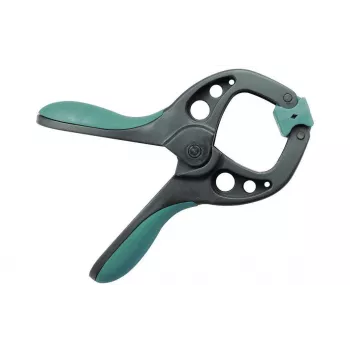 wolfcraft FZ 40 veerklem 40 mm grijs/turkoois 3630000