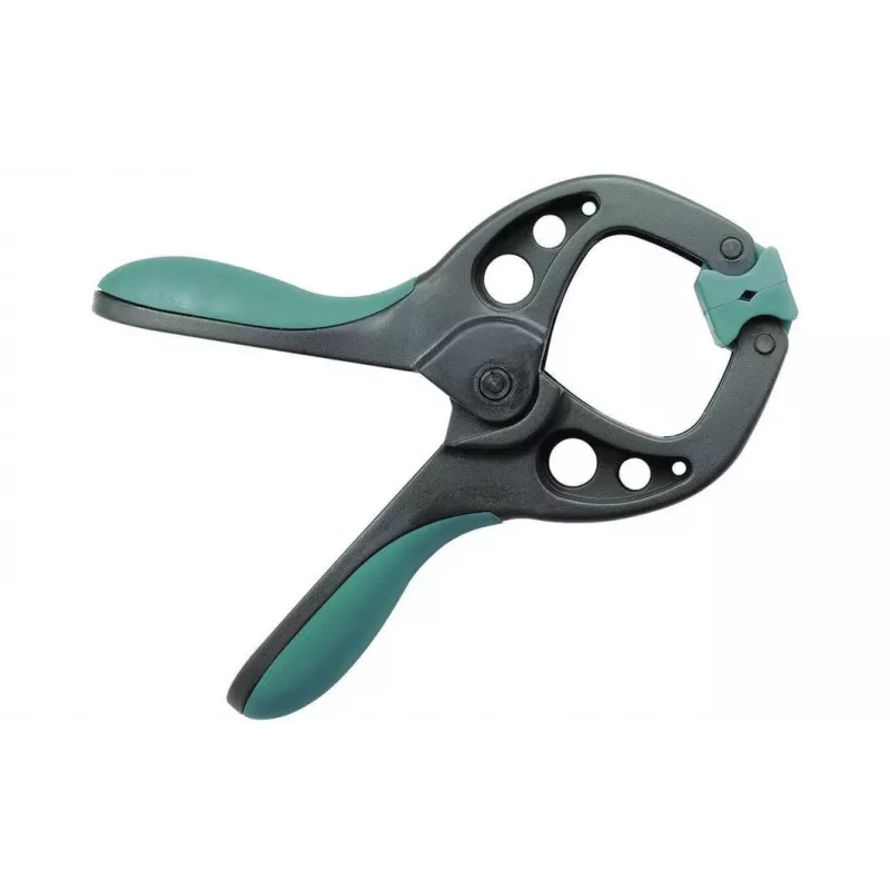 wolfcraft FZ 40 veerklem 40 mm grijs/turkoois 3630000