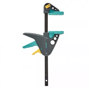 Wolfcraft EHZ PRO eenhandsklem 3456000, 150 mm spanwijdte, 65 mm uitlading, 120 kg klemkracht, spreidfunctie