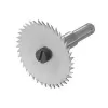 Wolfcraft 3270000 groeffrees met groeffrees, 45 mm diameter, 8 mm schacht, hardmetaal bekleed