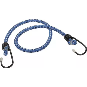 Wolfcraft 3293000 expander rubbertouw 0,5 m x 6 mm, 2 haken, zwart