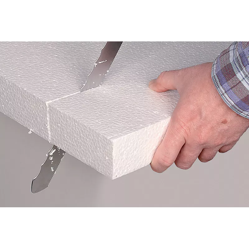 wolfcraft speciaal mes voor isolatiemateriaal 270 mm, met houten handgreep (4119000)