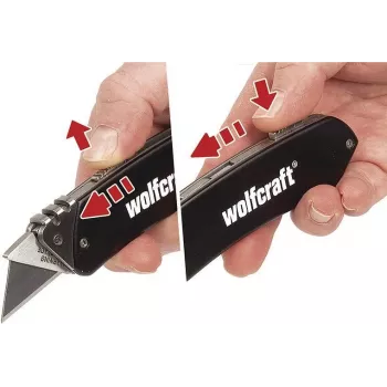 wolfcraft 4124000 aluminium vrijetijdsmes