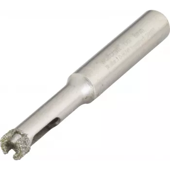 wolfcraft 5917000 diamantboor kroon 6 mm voor keramische tegels, geglazuurde tegels, graniet