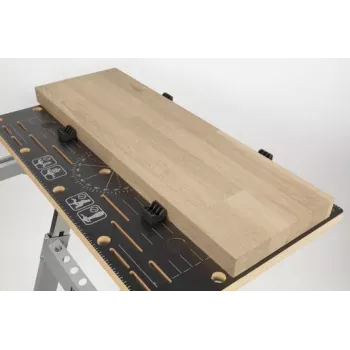 wolfcraft 6172000 spanbekken-set voor Master werkbanken