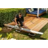 wolfcraft verlengingsset voor geleiderail FKS 145, verlengt tot 255 cm (6914000)