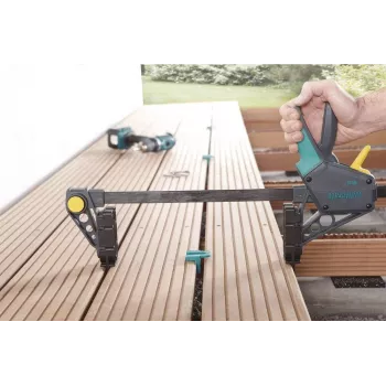 Wolfcraft 6985000 lijmtang met 450 mm spanwijdte en 120 kg spankracht