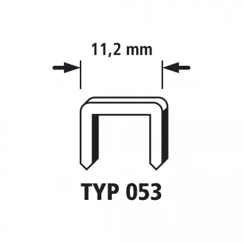 Wolfcraft tacocraft handtacker type 53 nietjes 4-10 mm (7090000)