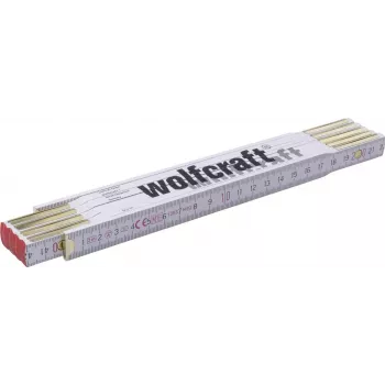 Wolfcraft 5227000 aluminium richthout 2 m